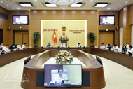 N.A. Standing Committee examines draft revised law on international agreements